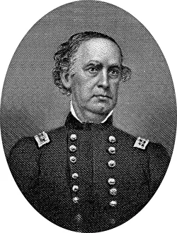 Engraving of Union Major General Samuel Ryan Curtis (February 3)