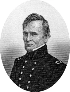 Engraving of Union Naval Commander Henry W Morris