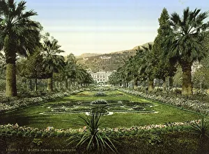 Entrance to the casino, the gardens