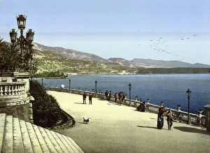 Entrance to the casino, the terrace