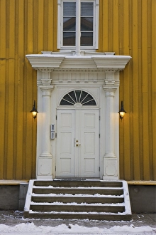Category Scandinavia Prints: Entrance door in the historic town centre of Tromso
