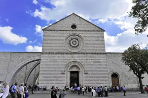 Entrance facade, Santa Chiara