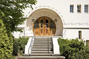 Entrance, Great House Gluckert by Joseph Maria Olbrich