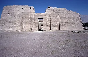 Entrance, Pylon, Medinet Habu, Thebes-West