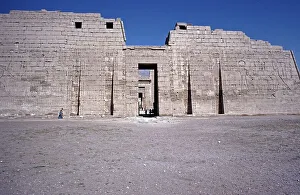 Entrance, Pylon, Medinet Habu, Thebes-West