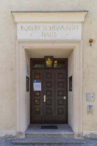 Entrance to the Robert Schumann House