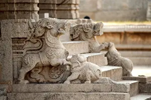 Entrance of vitthal temple, Hampi