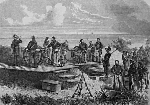 Entrenchment near Raboe in the Bay of Kiel