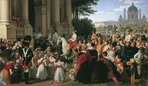 The Entry of Emperor Franz I into Vienna after the Peace of Paris on 16 June 1814