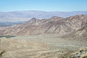 Epic mountain landscape scenery from the Scenic Highway 74 of the park