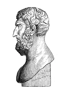 Epicurus, Epikouros, c. 341 B. C