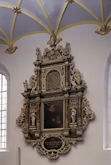 Epitaph (Nicolaus Cornapaeus), St. Saint, Saint