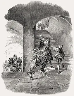 Equestrian staircase, Old Castle