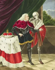 Er Tod kommt zum Kurfuerst, Totentanz