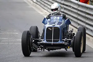 Category Oldtimer Prints: ERA R4A from 1935, parade of vintage pre-war racing cars