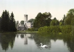 Erdmannsdorf Castle in the village of the same name Erdmannsdorf in the Ore Mountains