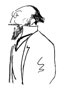Erik Satie, 1866 - 1925, a French composer and pianist