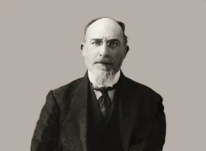 Erik Satie, 1866 - 1925, a French composer and pianist