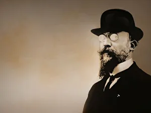 Erik Satie, 1866 - 1925, a French composer and pianist