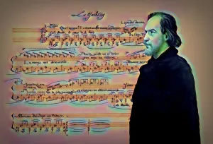 Erik Satie, 1866 - 1925, a French composer and pianist