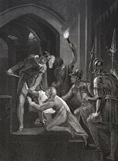 Ermordung von Prinz Arthur I. 1187-1203