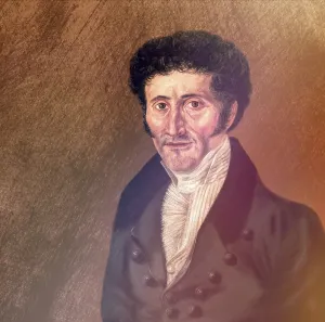 Ernst Theodor Amadeus Hoffmann, or E. T. A. Hoffmann, 1776 - 1822, German Romantic author of fantasy and horror, jurist, composer, music critic, and caricaturist, digitally edited