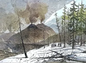 Eruption of Etna Volcano, Etna