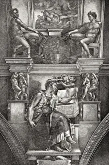 The Erythraean Sibyl, Sistine Chapel