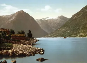 Essefjord near Balholm, Sognefjord