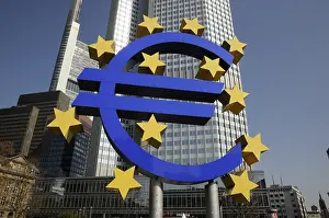 Euro symbol, ECB, Frankfurt, euro