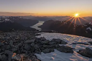 Evening atmosphere, Jostedalsbreen National Park