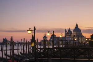 Evening atmosphere after sunset
