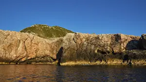 Evening light, Boat tour, View from the sea