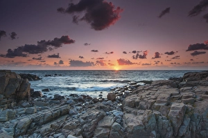 Evening mood, Hovs Hallar coastline