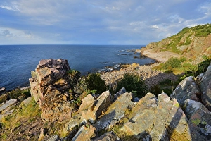 Evening mood, Hovs Hallar coastline
