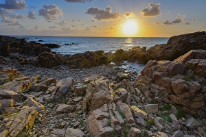 Category Scandinavia Prints: Evening mood, Hovs Hallar coastline