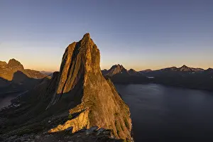 Evening on Segla, Fjordgard, Senja, Troms, Norway
