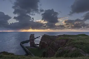 Evening shot, Lange Anna Felsen