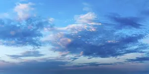 Evening sky with dramatic clouds