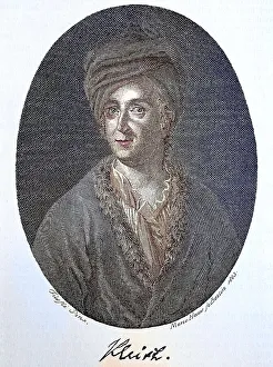 Ewald Christian von Kleist, 7 March 1715- 24 August 1759
