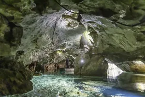 Excursion destination Wimsen Cave in the Swabian Alb