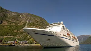 Excursion ship COLUMBUS, fjord