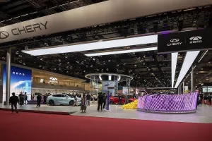 Exhibition, exhibition stand, Chery brand
