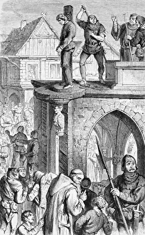Exhibition on the pillory, kraaken
