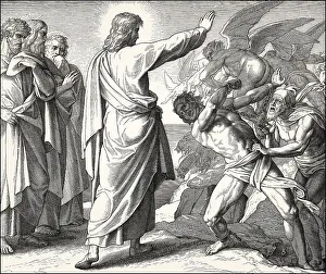 The exorcism of the Gerasene demoniac