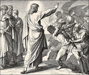 The exorcism of the Gerasene demoniac