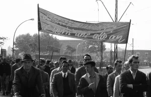 The expansion of the spontaneous strikes in September 1969 extended to the Ruhr area