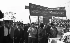 The expansion of the spontaneous strikes in September 1969 extended to the Ruhr area