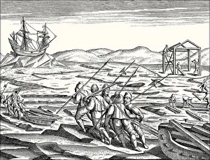 Expedition to the Arctic region by Willem Barentsz
