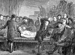 Experiments on a corpse, medicine